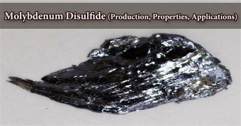 is molybdenum disulfide flammable.